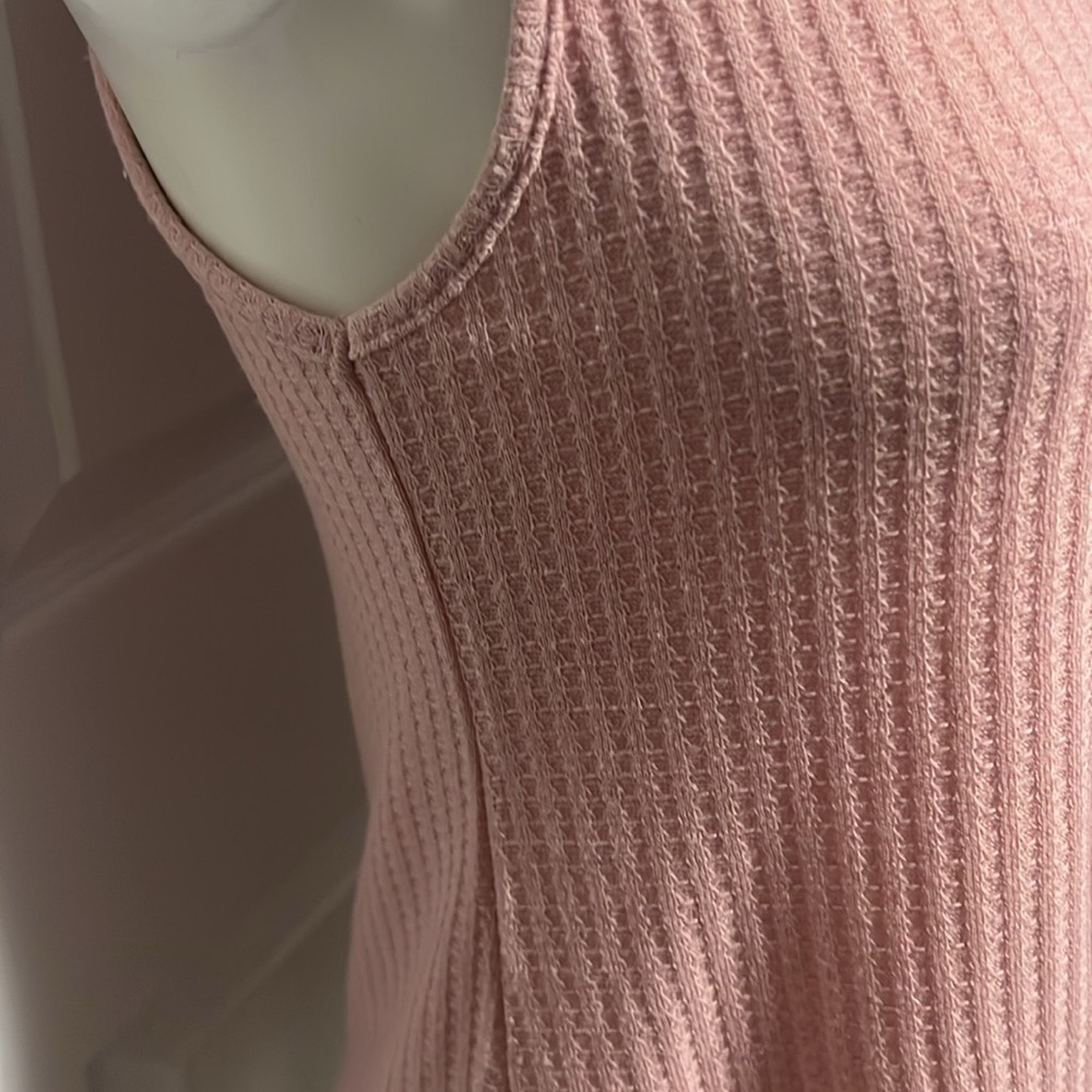 Eclipse Blush Pink Tie-Front Tank 🌸 Casual Chic Meets Comfort Bundle & Save 💸 - Picture 4 of 6